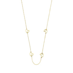 Isabel Bernard Cadeau d'Isabel 14 karat gold necklace and bracelet gift set IB90187