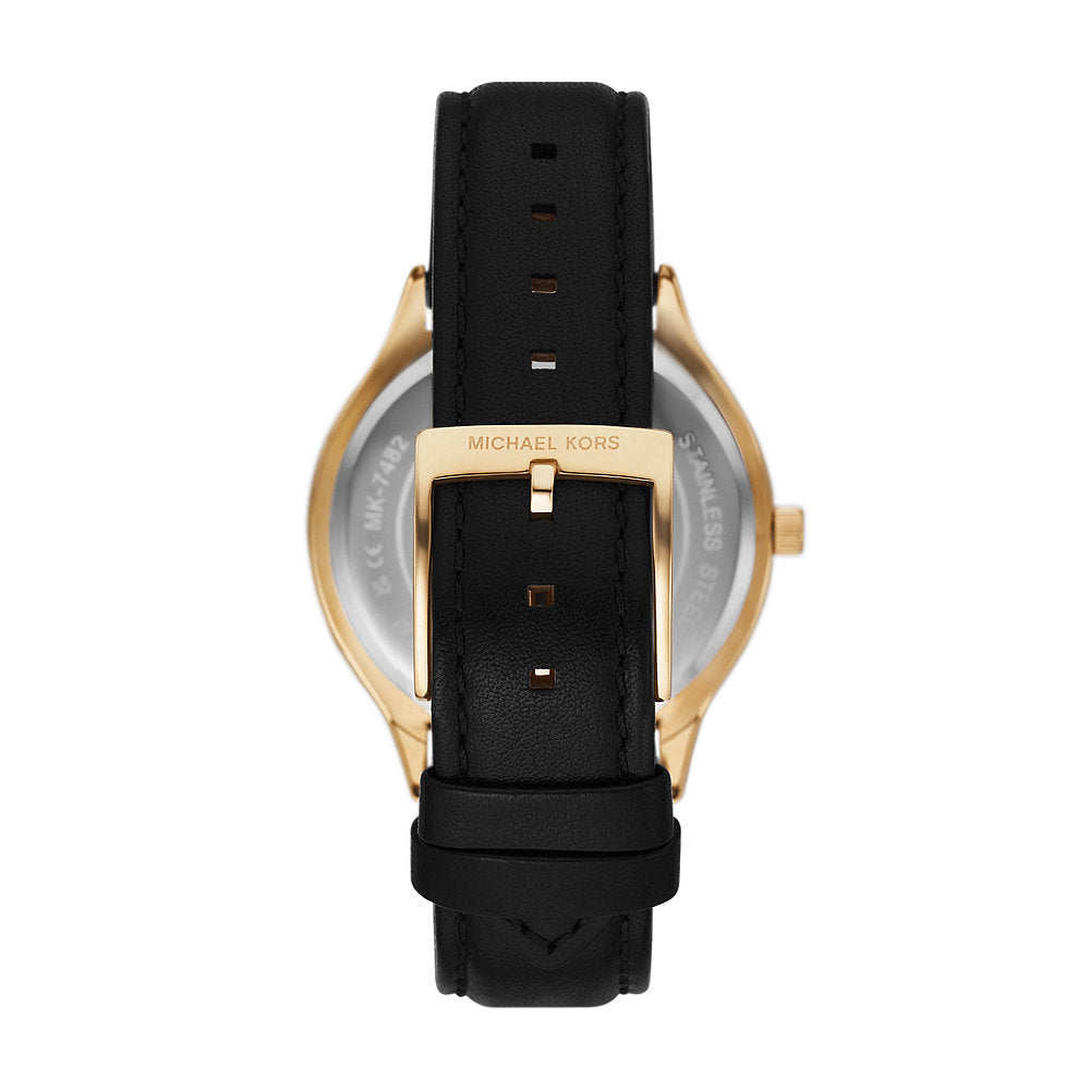 Michael Kors Slim Runway Black Watch MK7553