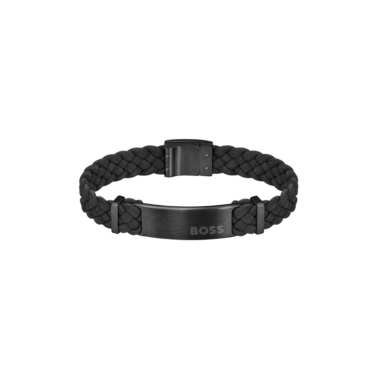 Facet vierkante herenring met zwarte onyx Facet vierkante herenring met zwarte onyx