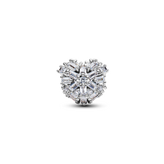 Pandora Moments 925 Sterling Silver Sparkling Heart Charm 794240C01