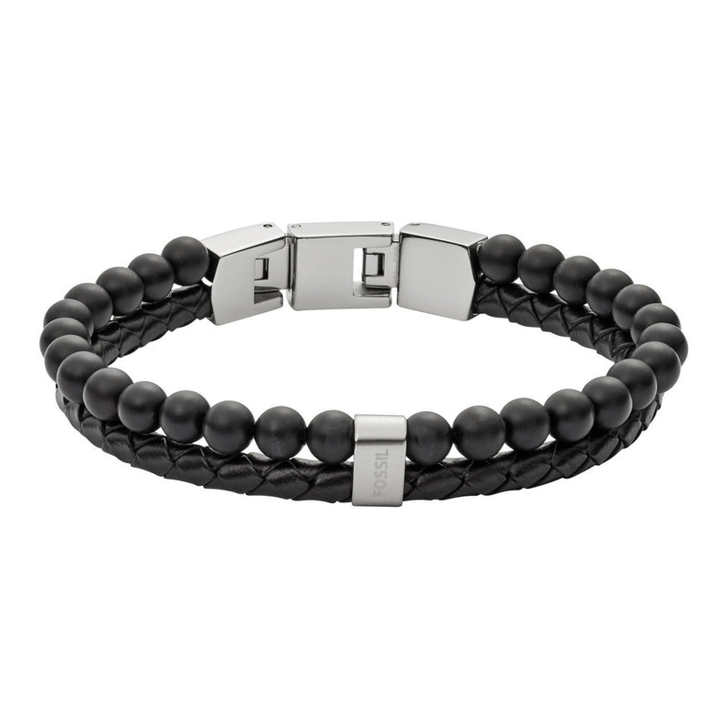 Fossil Townsman Leather Bracelet JF02763040-zoom-