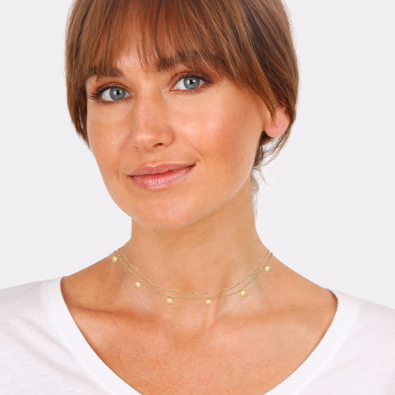 Elli 925 Sterling Silver Layered Choker 2004-BF-0007753-001-zoom-