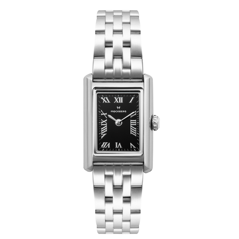 Mockberg Timeless Silver Noir Watch MO244-zoom-