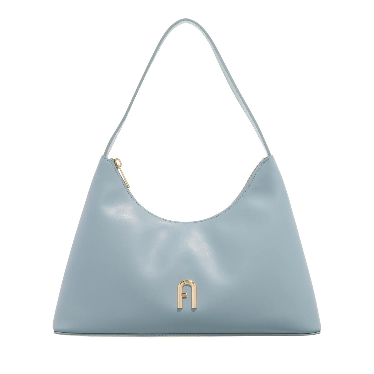 Furla Diamante Grey Leather Shoulder bag 2001-A0630117