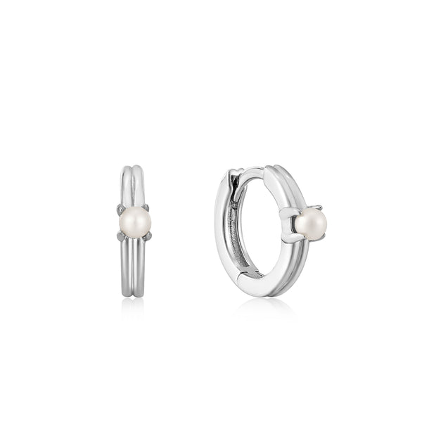 Ania Haie Pearl Power 925 Sterling Zilveren Oorbellen 2002-AH-E043-03H