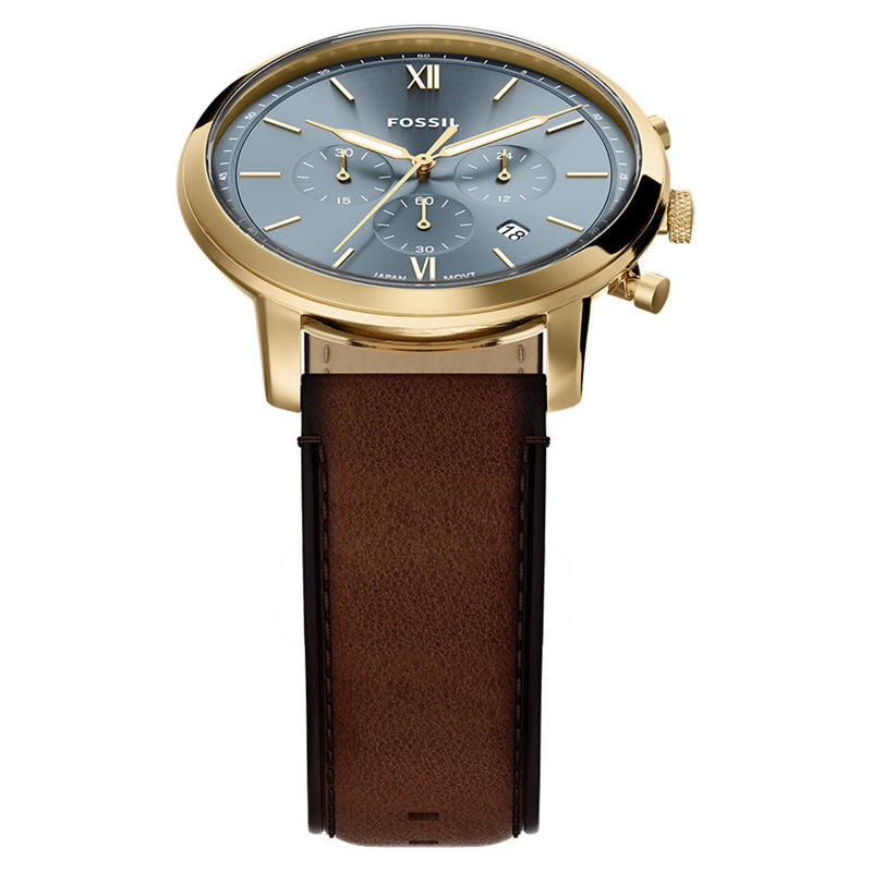 Fossil Neutra Round Blue Dial Watch FS6162-zoom-