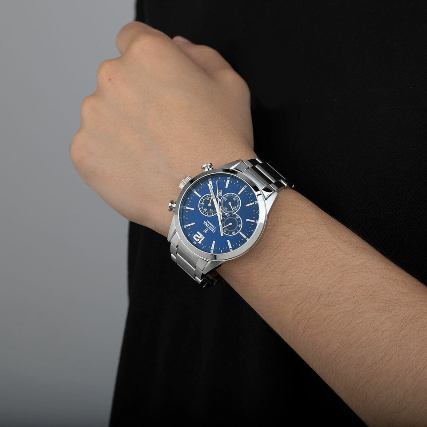 Festina Timeless Chrono Silver Watch F20343/7