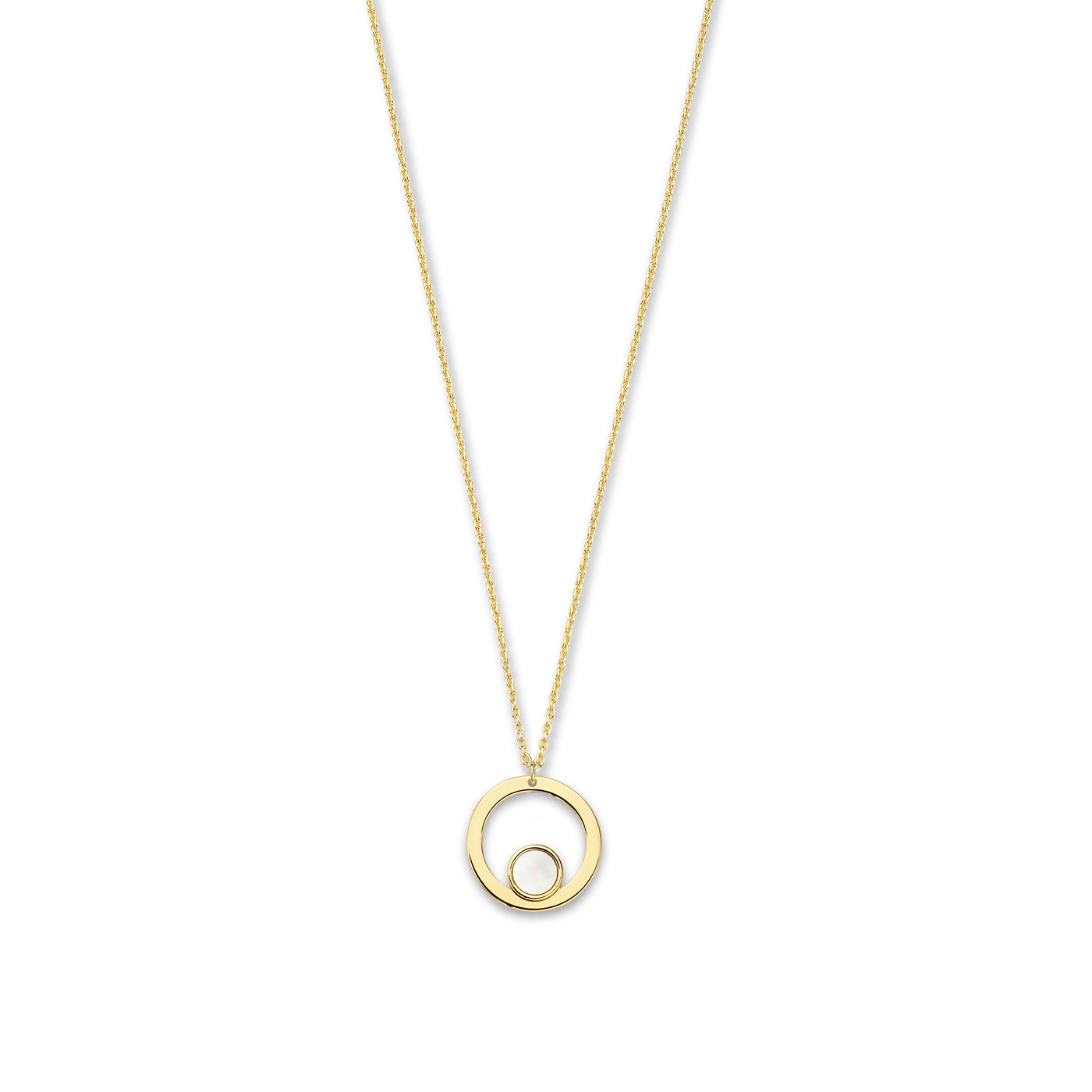 Isabel Bernard Belleville Nova 14 Carat Golden Necklace IB340029 (Length: 40.00-45.00 cm)