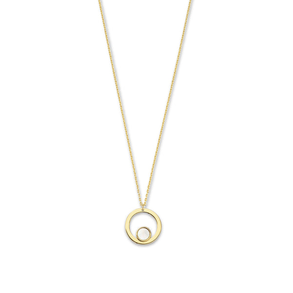 Isabel Bernard Belleville Nova 14 Karaat Gouden Collier IB340029 (Lengte: 40.00-45.00 cm)