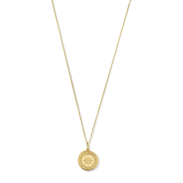 Violet Hamden Athens Agora 925 Sterling Zilveren Goudkleurige Ketting VH340001 (Lengte: 40.00-45.00 cm)