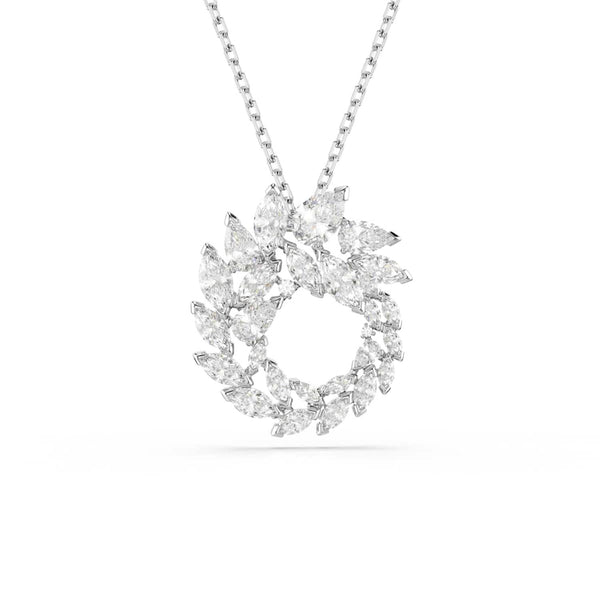 Swarovski Mesmera Glam Zilveren Ketting met Cirkel Hanger 5759837