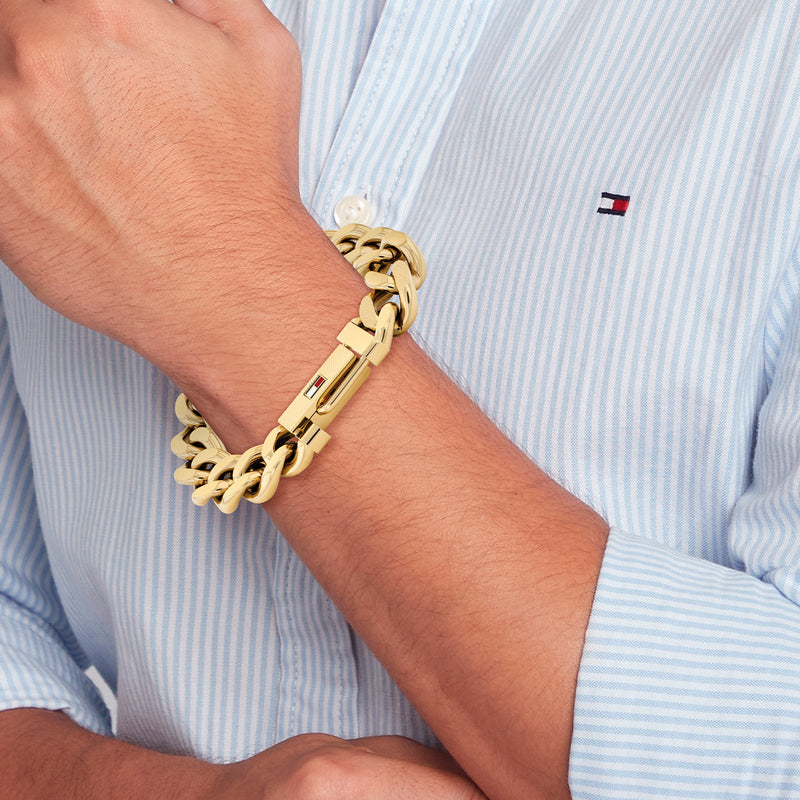 Tommy Hilfiger Wild Goudkleurige Armband TJ2790638-zoom-