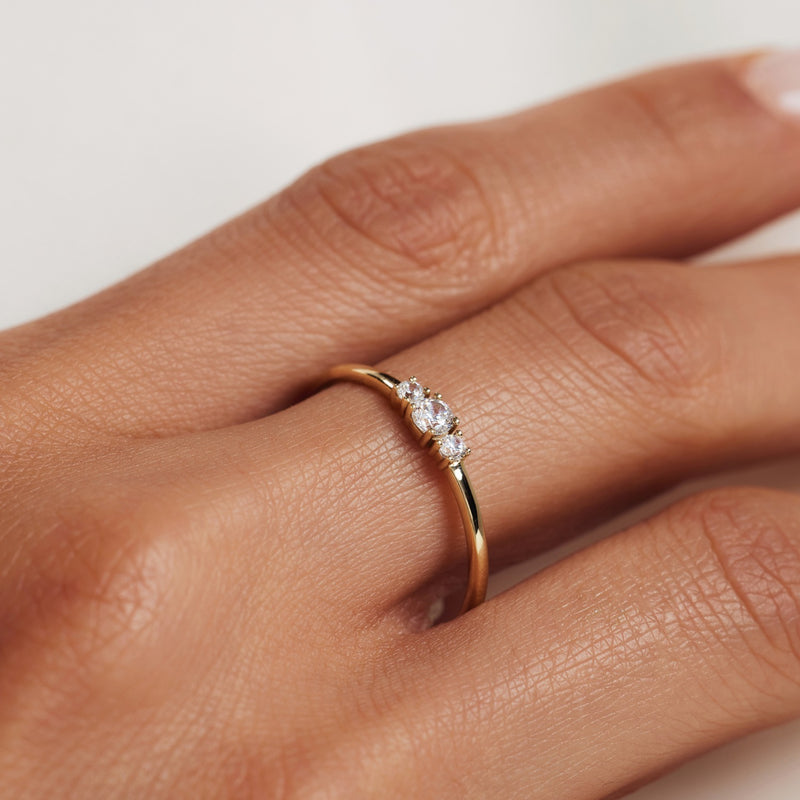 Isabel Bernard Rivoli Esmée 14 karaat gouden ring IB330050-50-zoom-