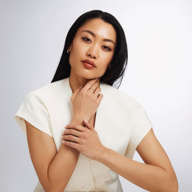 Isabel Bernard Rivoli Esmée 14 karaat gouden ring IB330050-50-zoom-