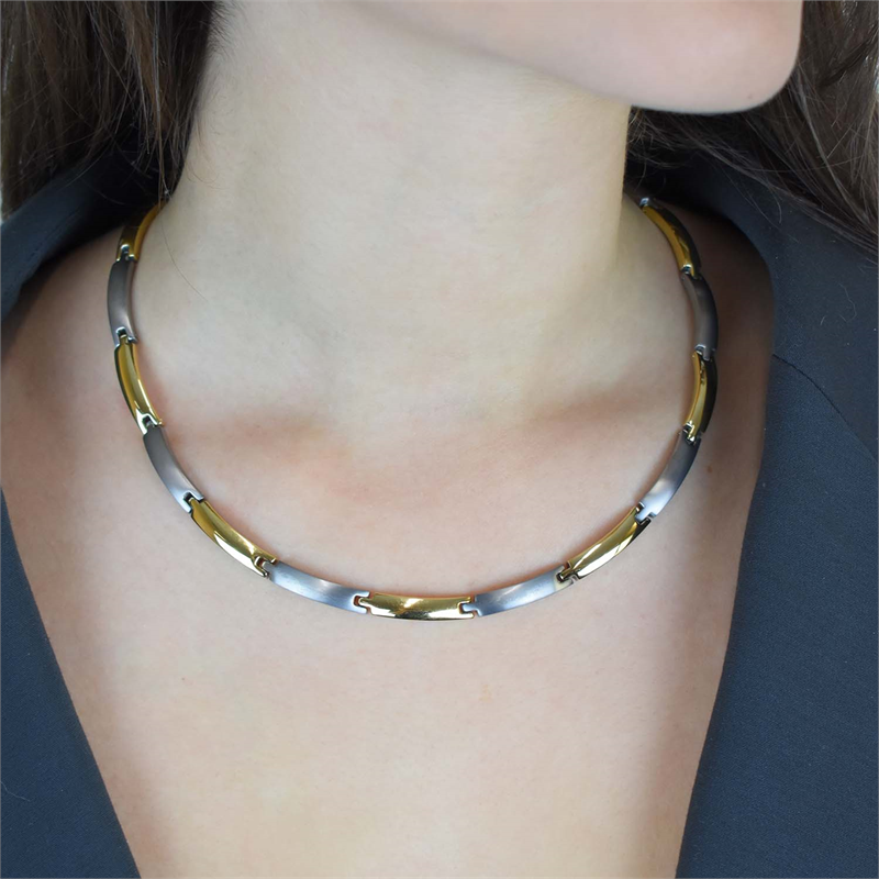 Boccia Titanium 925 Sterling Zilver Ketting 2002-0817-03-zoom-