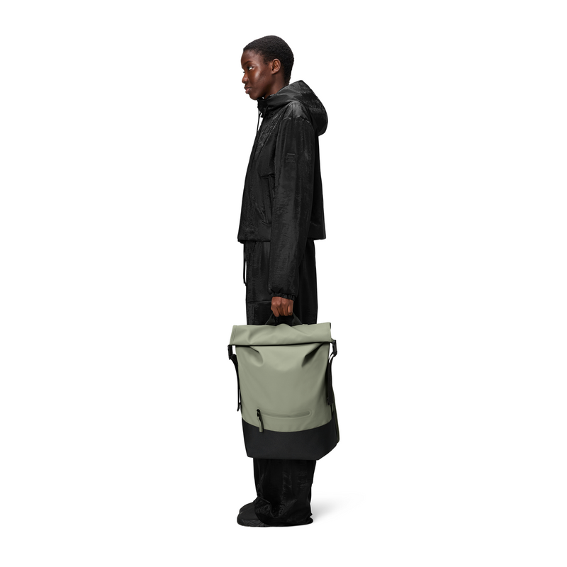 Rains Trail Green Rolltop Rugzak R14320-108-zoom-