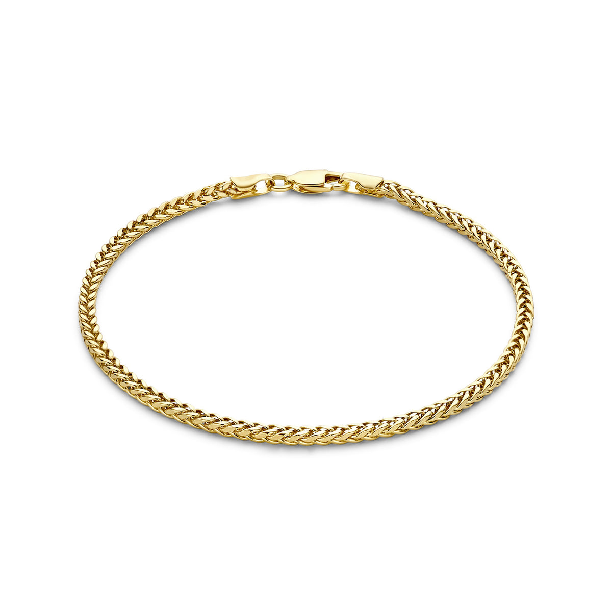 Isabel Bernard Aidee Sharla 14 Carat Golden Chain bracelet IB320115