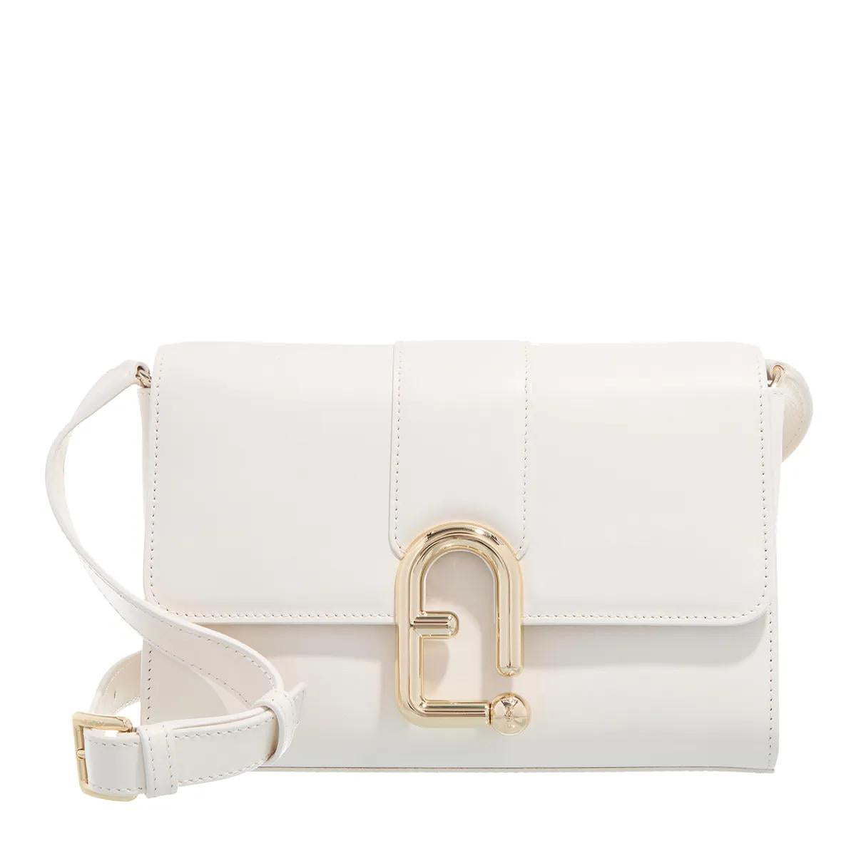 Furla Urban White Leather Crossbody bag 2001-A0630164