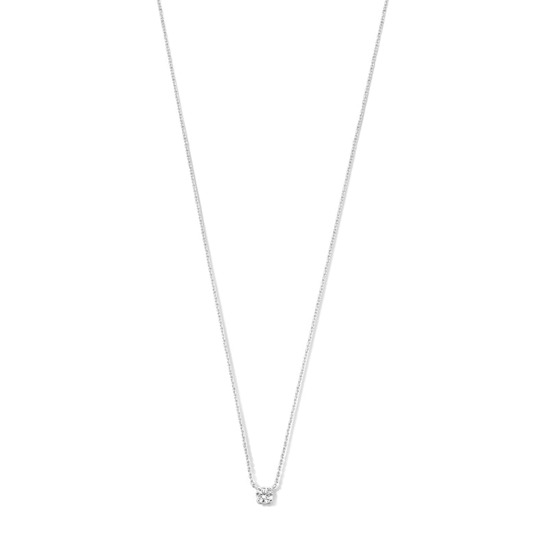 Isabel Bernard Saint Germain Garance 14 Karaat Witgouden Ketting IB340140 (Lengte: 42.00 cm)-zoom-