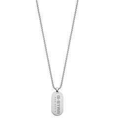 G-STAR ZipPoint Silver Link Necklace GSJ.104.01