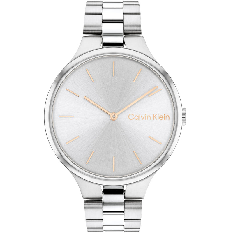 Calvin Klein Linked Zilverkleurig Dames Horloge 2002-CK25200128-zoom-