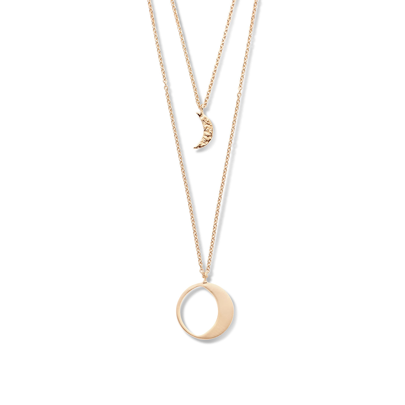 Violet Hamden Luminous Luna Rosegold Necklace VH10105 (Adjustable between 40-50 cm)
