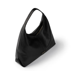Isabel Bernard Honoré Grace black calfskin leather shoulder bag IB25093-001