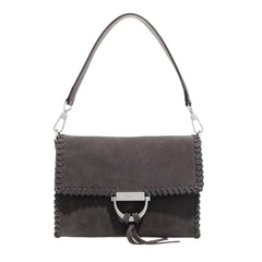 Abro Temi Stitch Grey Leather Shoulder bag 2001-A0629119