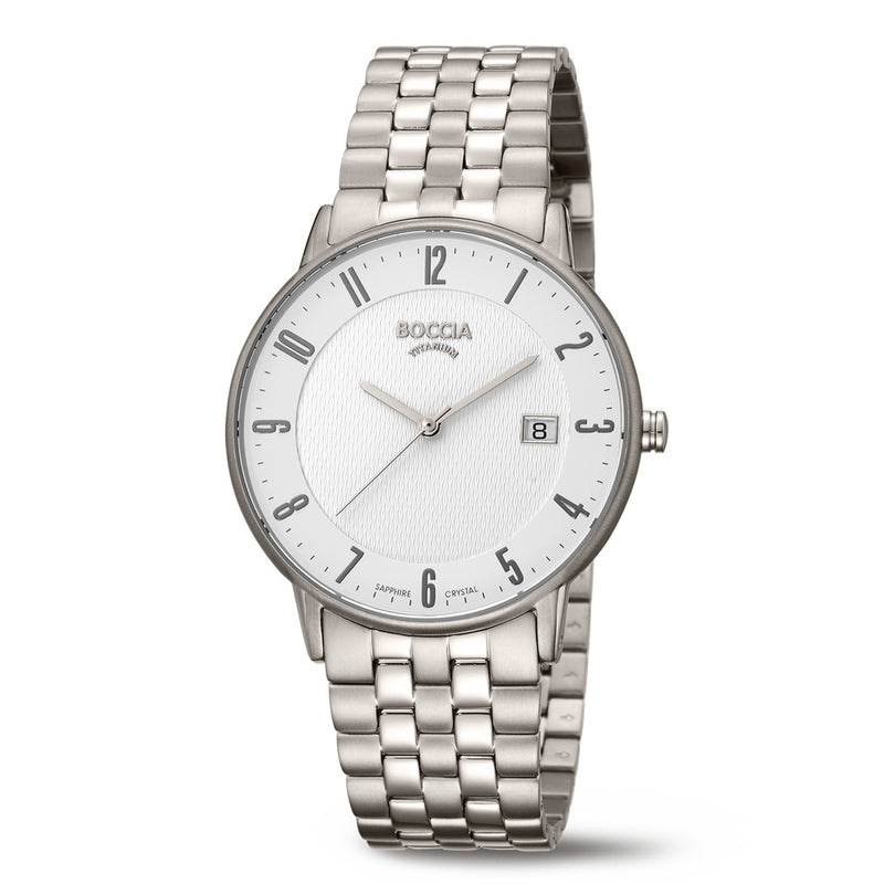 Boccia Titanium Wit Heren Horloge 2002-3607-06-zoom-