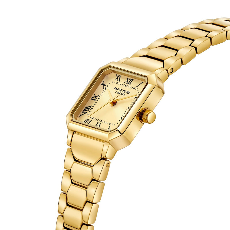 Parte di Me Orologio vierkant dameshorloge goudkleurig PDM09030-zoom-