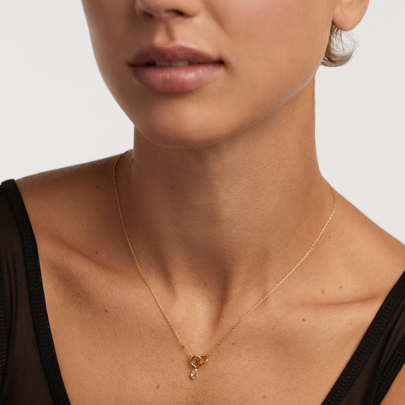 P D Paola Color 18 karat gold plated Necklace CO01-844-U