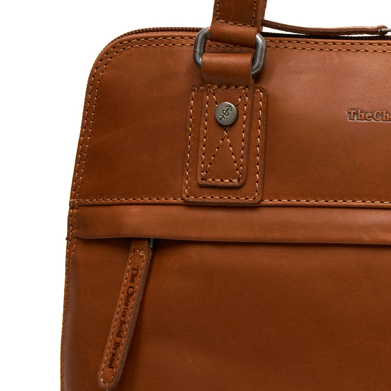 The Chesterfield Brand Belgrado Leather Cognac Shoulder Bag C48.134031-zoom-