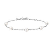 Ania Haie Miss Dainty 925 Sterling Zilveren Parel Armband AH-B065-01H