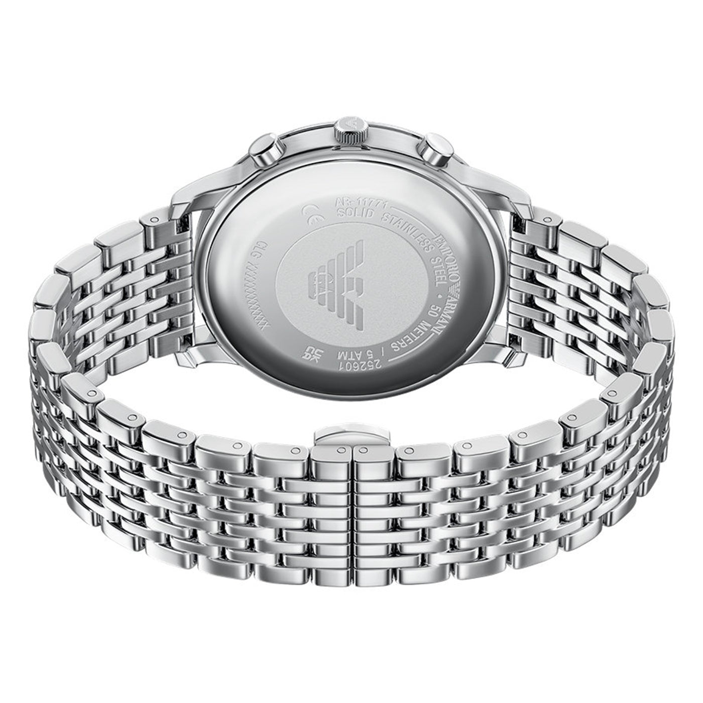 Emporio Armani Round Blue Dial Watch AR11771