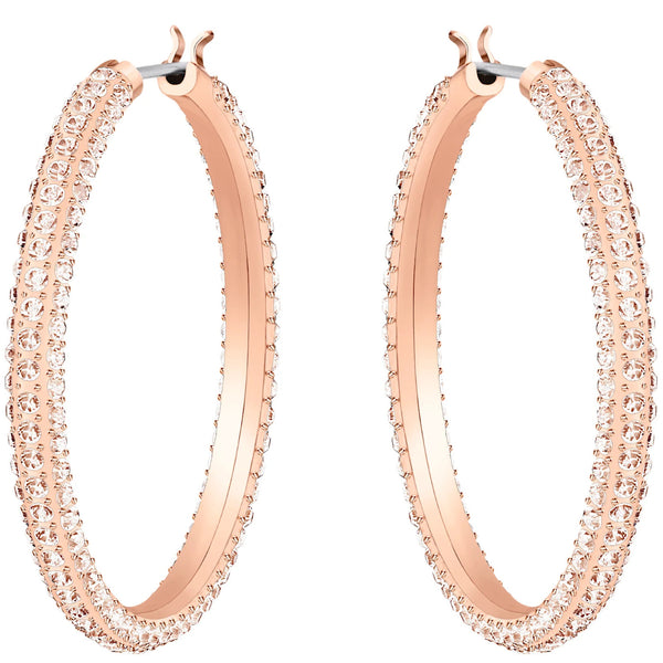 Swarovski Stone Hoop Silk Earrings 5383938