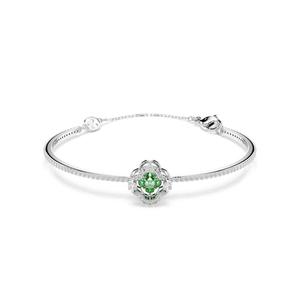 Swarovski Una Sparkling Dc Zilveren Armband met Groene Accenten 5757791