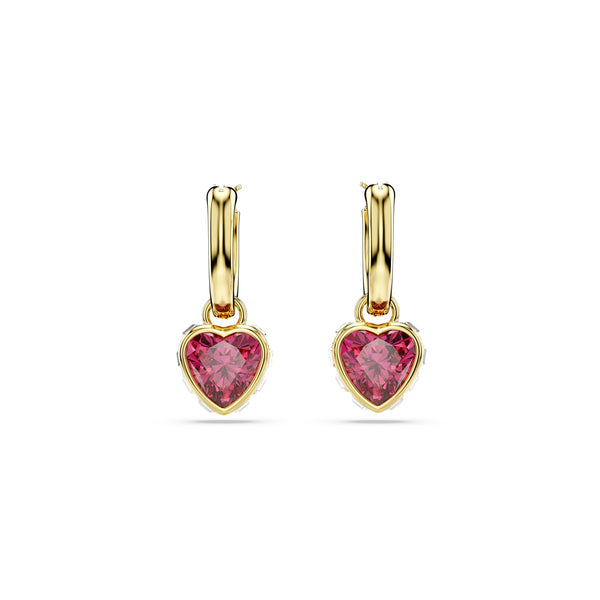 Swarovski Chroma Gold-coloured Hearts Drop earrings 5684760