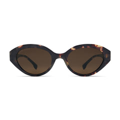 Isabel Bernard La Villette Rosaire Brown Tortoise Ovale Sunglasses IB400002-04-14