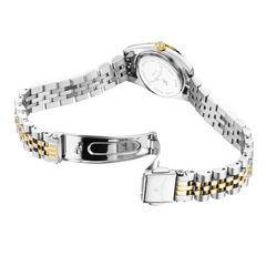 Jacques Du Manoir Inspiration 22mm White MOP Women's Watch JWL05102