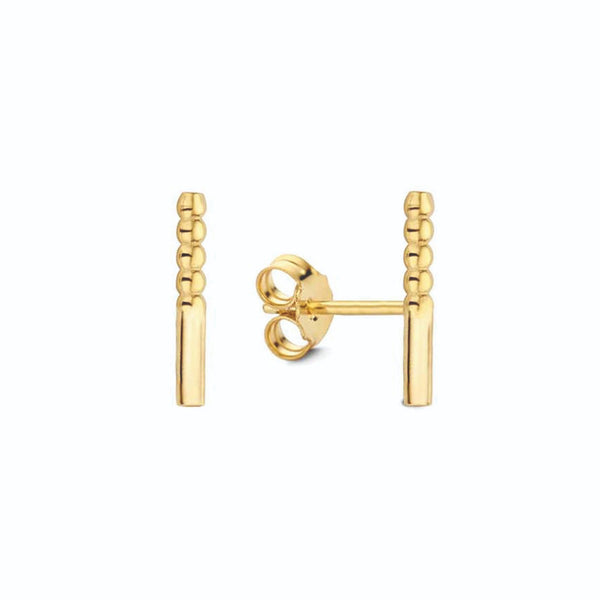 Jackie Gold 14K Golden Ear Studs JKE22.252