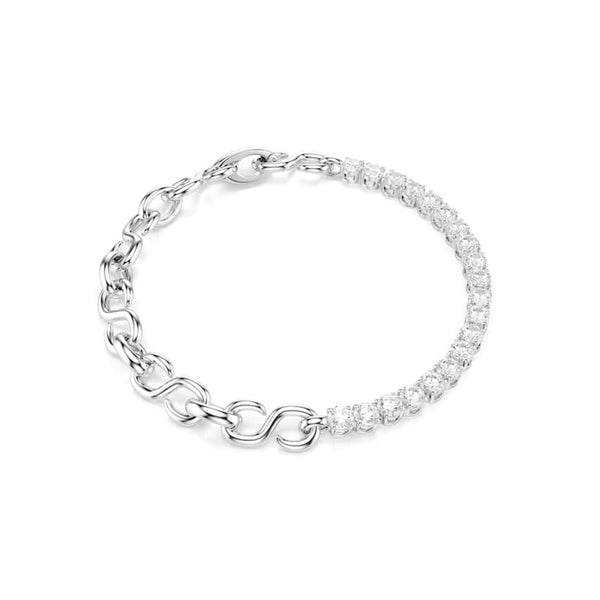 Swarovski Matrix Tennis Zilveren Schakelarmband 5753926