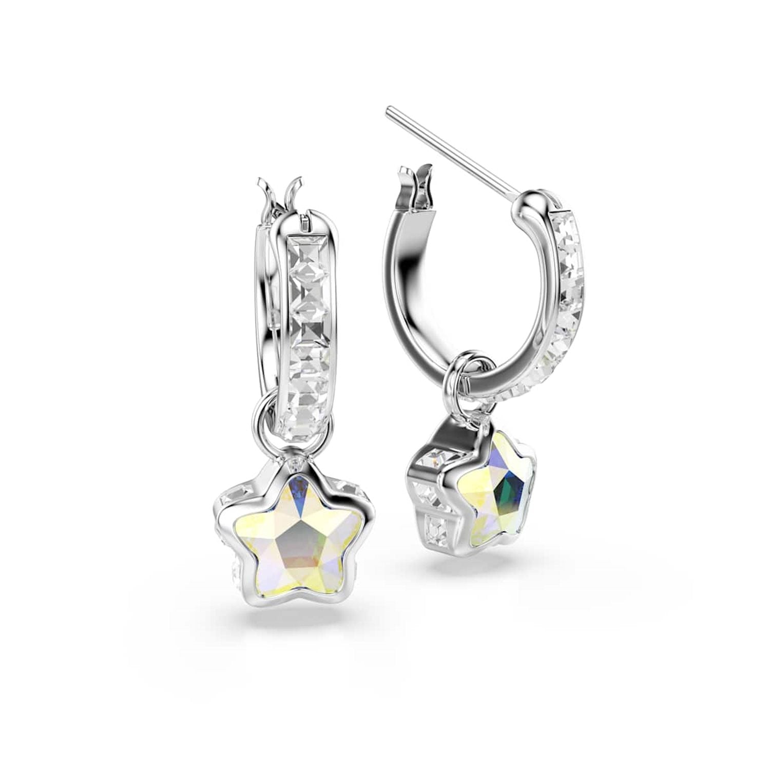 Swarovski Chroma Stars Silver-Tone Earrings 5754172