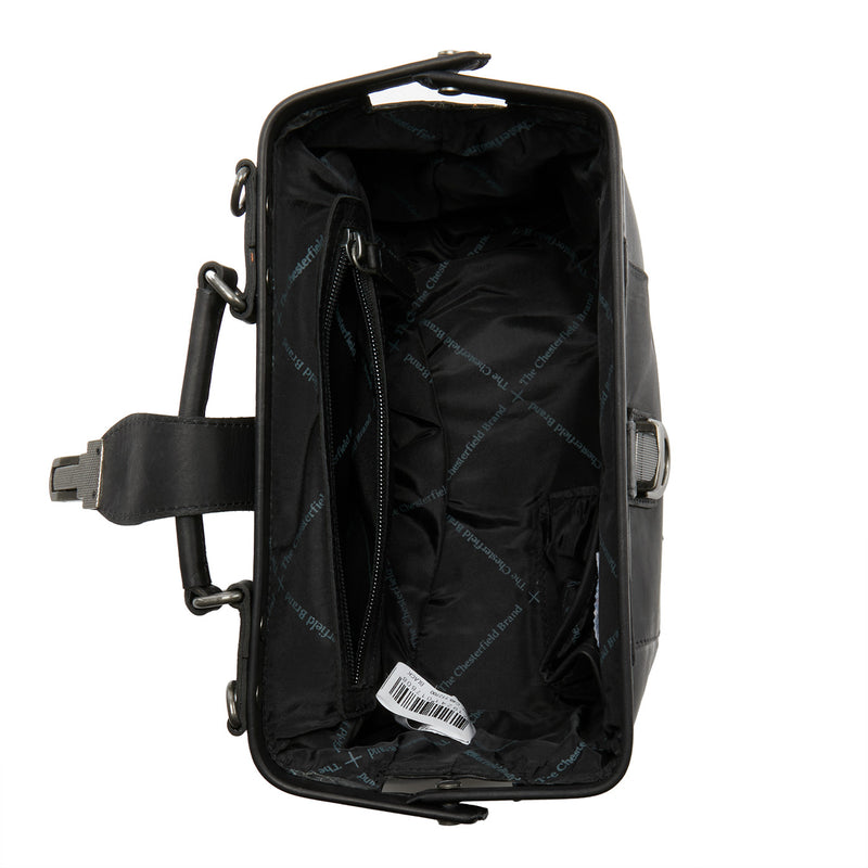 The Chesterfield Brand Rachael Black Leather Handbag C48.112700-zoom-