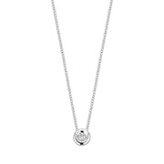 Blush Diamonds 14k Witgouden Ketting Met Diamant 3113WDI