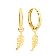 Isabel Bernard Monceau Giselle 14 karaat gouden oorringen IB360153