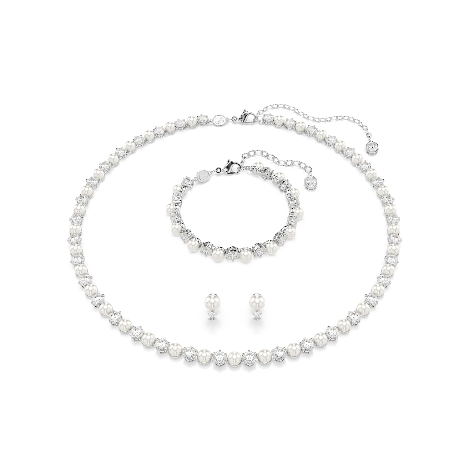 Swarovski Matrix Silver Gift Set Metal Giftset 5742040