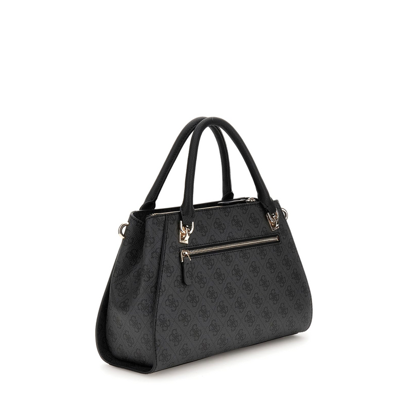 Guess Noelle Coal Logo Luxury Shoulder Bag HWBG96-72070-CLO-zoom-