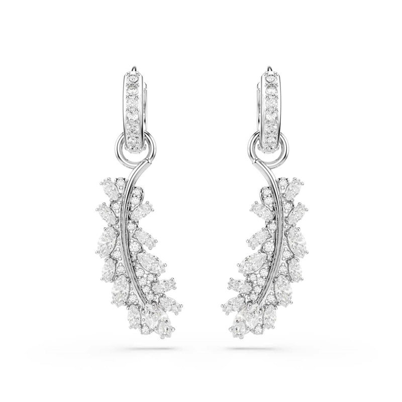 Swarovski Vienna Feather Zilveren Oorbellen 5754272-zoom-