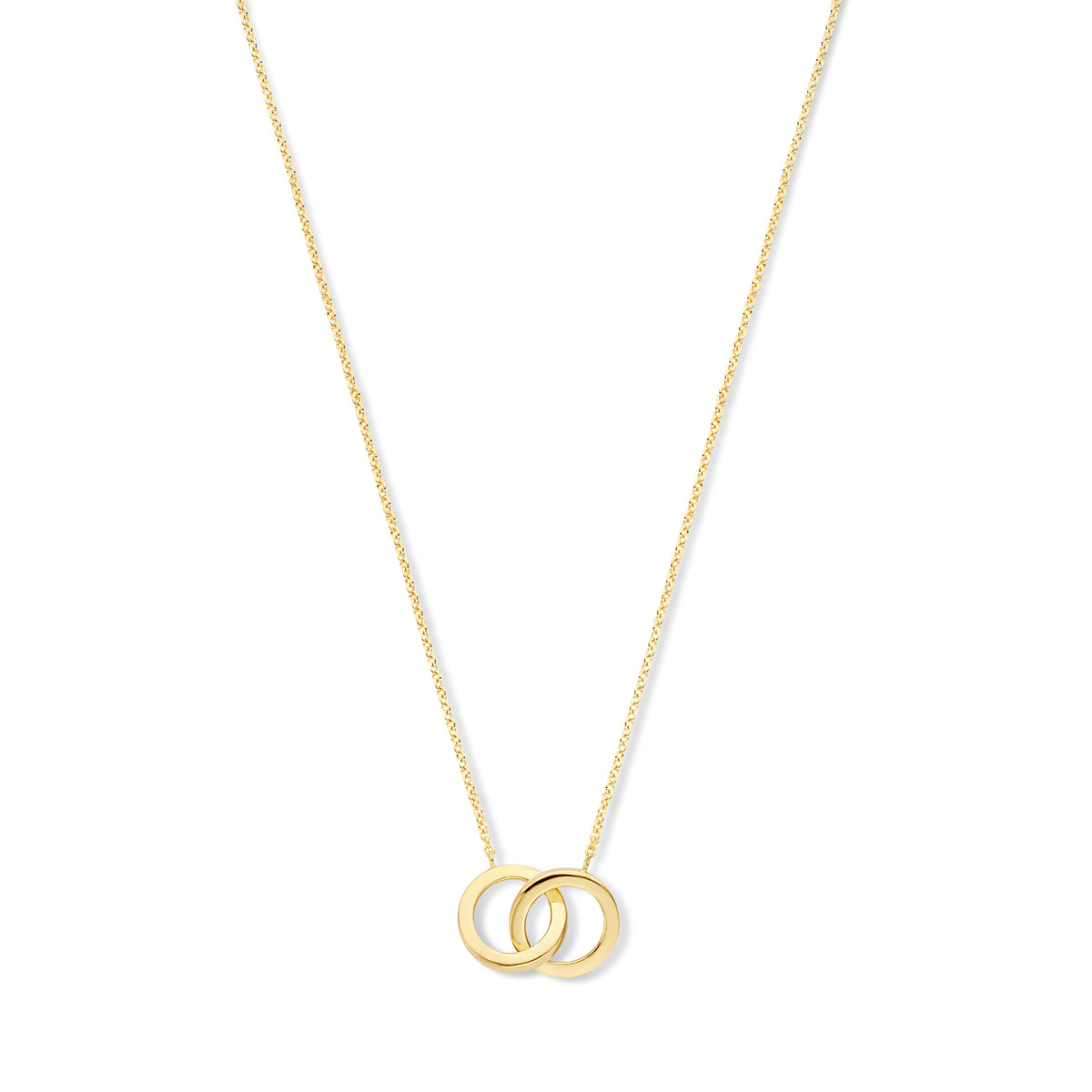 Isabel Bernard 14 Carat Golden Le Marais Zoé Necklace IB340131 (Length: 40.00-44.00 cm)