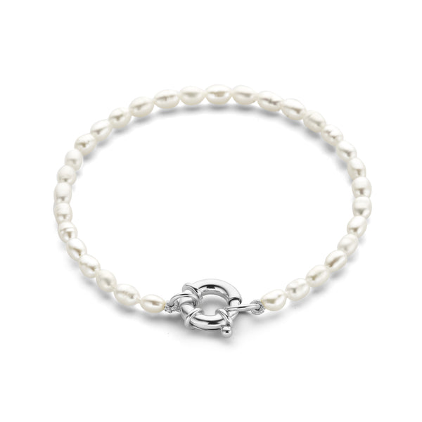 Parte Di Me Brioso Cortona Bella 925 sterling zilveren parel armband PDM32071